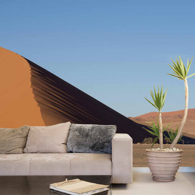 Desert Scenery Mural Environment Friendly Wallpaper Home Decoration for Dining Room