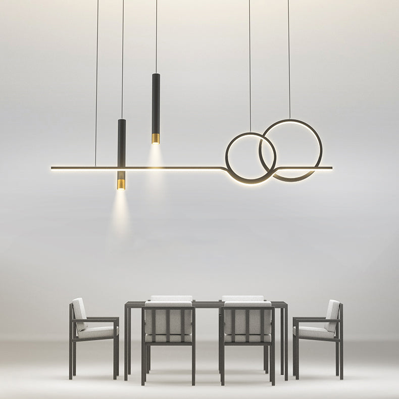 Geometric Island Pendant Lights Contemporary Kitchen Pendant Lights Metal Chandelier