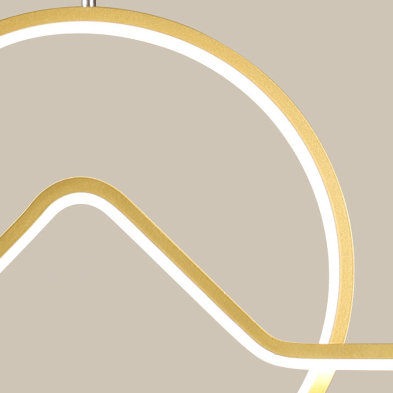 Geometric Island Lighting Modern Lighting Chandelier Metal 3 Light Island Lamps