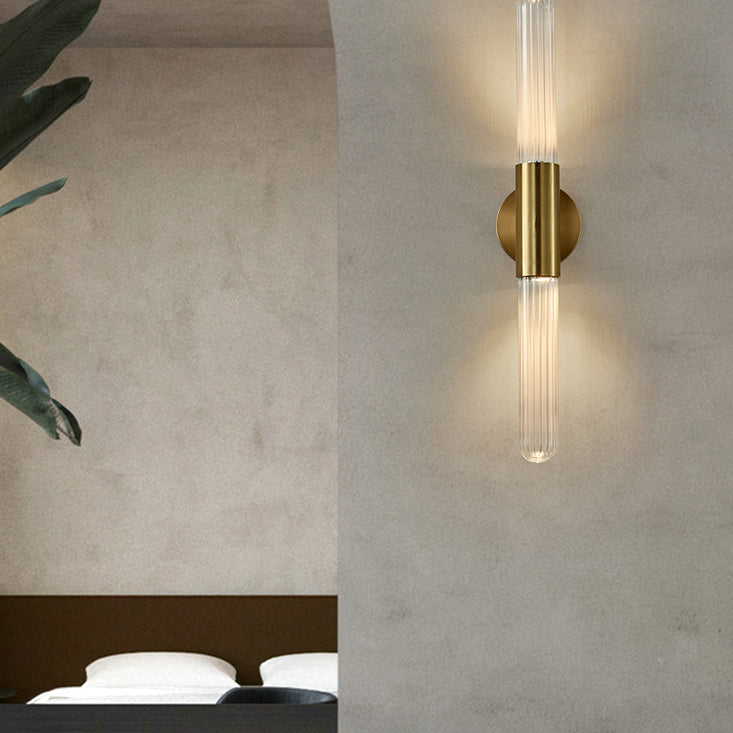 Lampada a parete contemporanea montata a parete lampada a 1 luci a 1 luci per il bagno