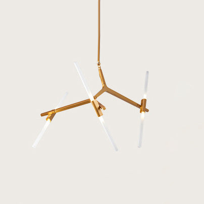 Luce a ciondolo minimalista in stile postmoderno per sala da pranzo soggiorno