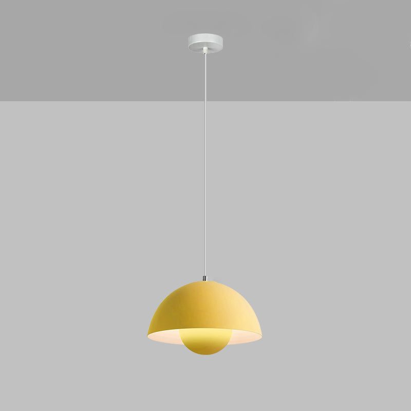 Kuppelform -Esszimmer Hanging Deckenleuchte Makkaron Anhänger Beleuchtung