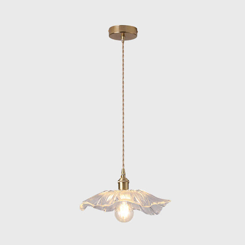 Blumenglas Anhänger Deckenleuchte Einfachheit Stil klarer Anhänger Beleuchtung