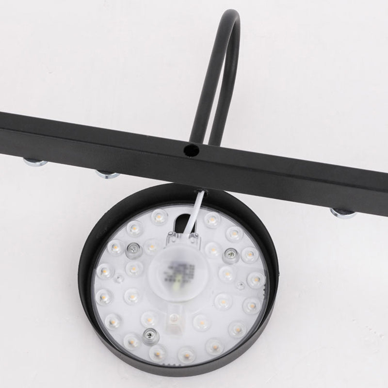 Art Deco 1 leichte Wandleuchten beleuchtet schmiedeeisere postmoderne Wandleuchten