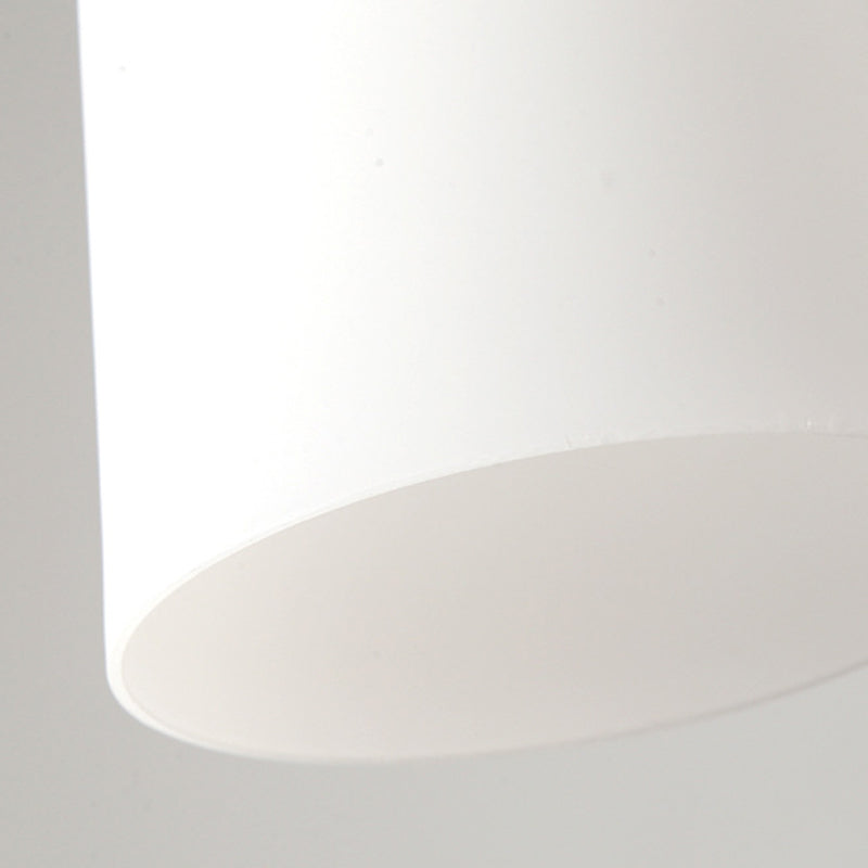 Weißes Glas und Holz anheizt leichte moderne einfache Decke Anhänger Licht für Esszimmer