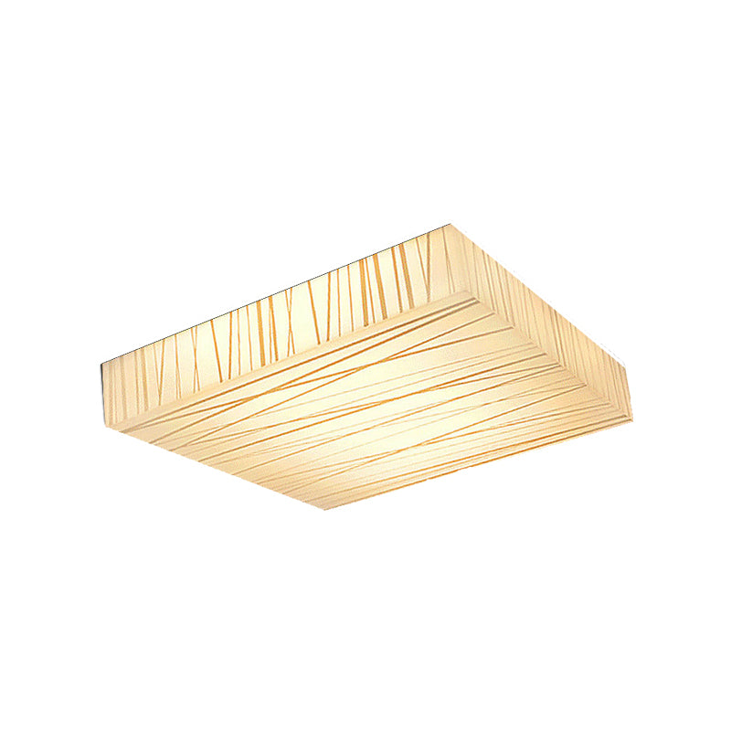 Plafonnier LED carré en acrylique, luminaire de plafond Simple et élégant pour hôtel et bureau, blanc