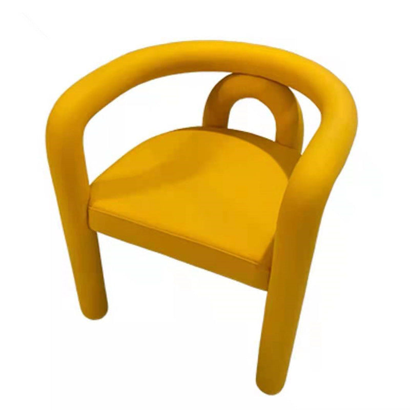 Glam Style Design Cashmere Chair Fork Bone Back Arm Kitchen Dining Chairs
