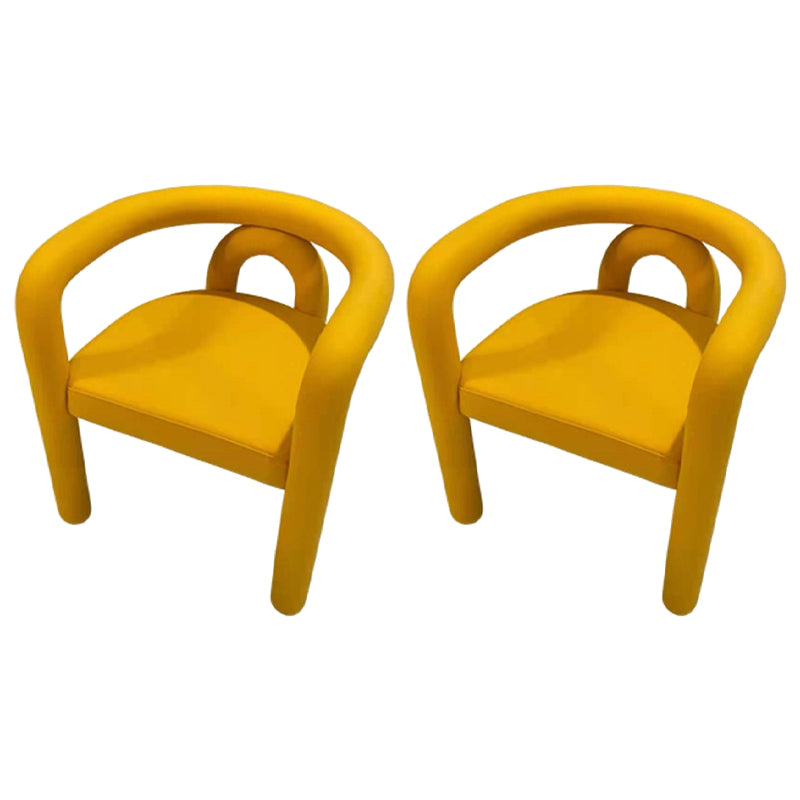 Glam Style Design Cashmere Chair Fork Bone Back Arm Kitchen Dining Chairs