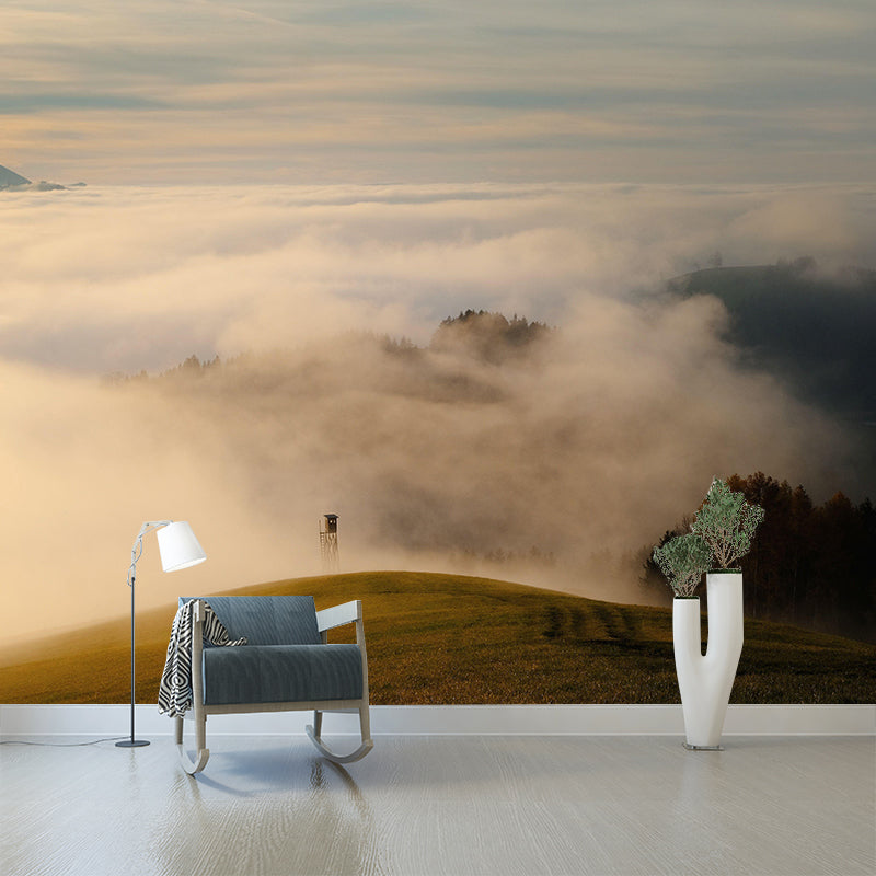 Contemporary Sky Landscapes Mural Environment Friendly Wall Art for Home