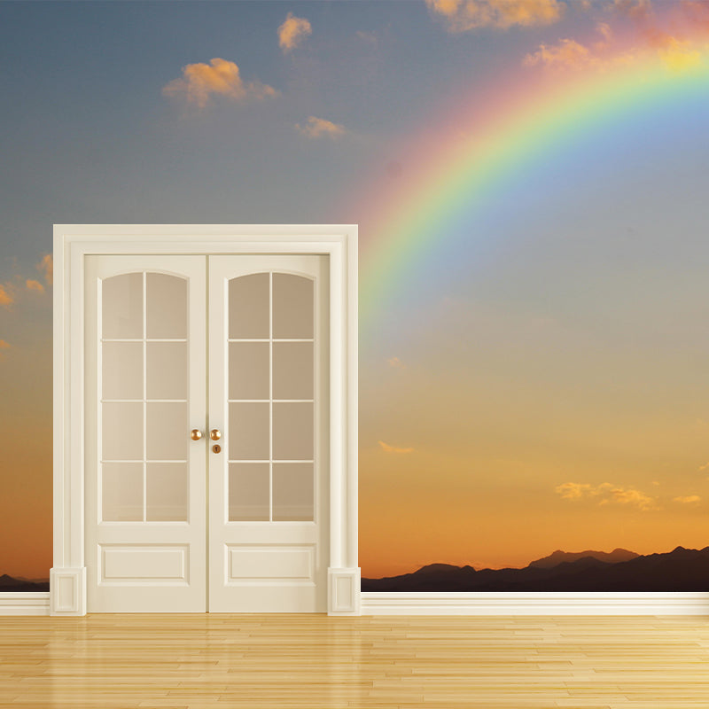 Customized Sky Landscapes Mural Wallpaper Horizontal Photography Home Decor for Home