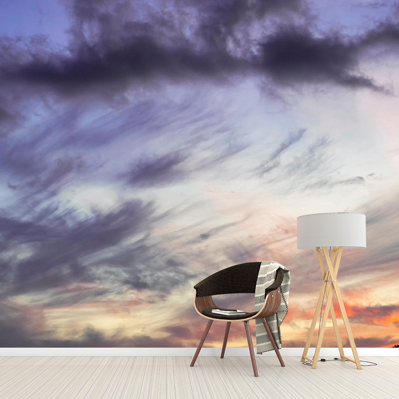 Customized Sky Landscapes Mural Wallpaper Horizontal Photography Home Decor for Home