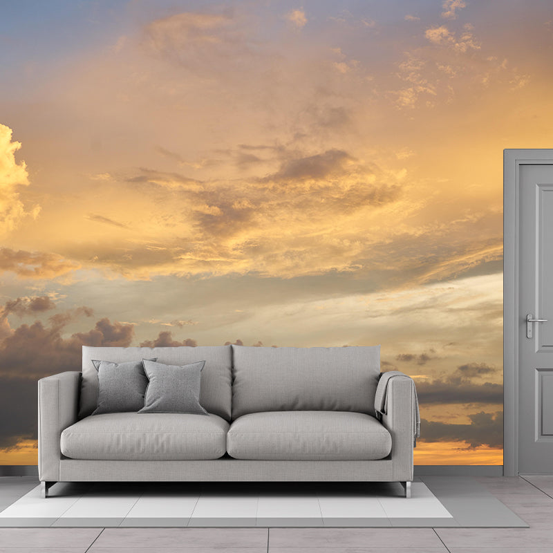 Customized Sky Landscapes Mural Wallpaper Horizontal Photography Wall Decor
