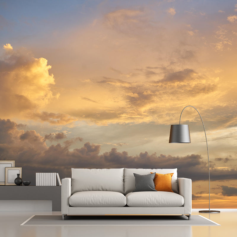 Customized Sky Landscapes Mural Wallpaper Horizontal Photography Wall Decor