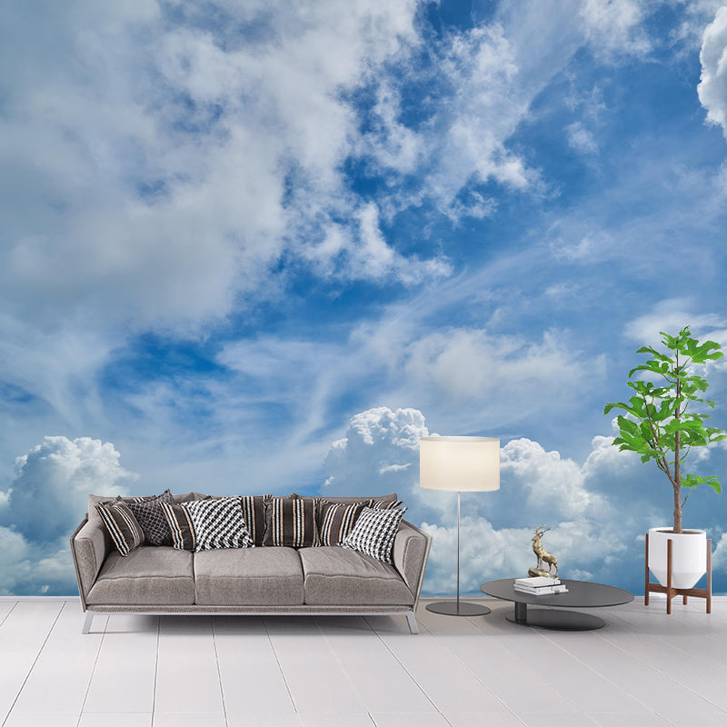 Customized Sky Landscapes Mural Wallpaper Horizontal Photography Wall Decor