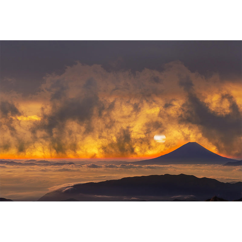 Beautiful Sky Landscapes Mural Environment Friendly Wall Art for Home Decor