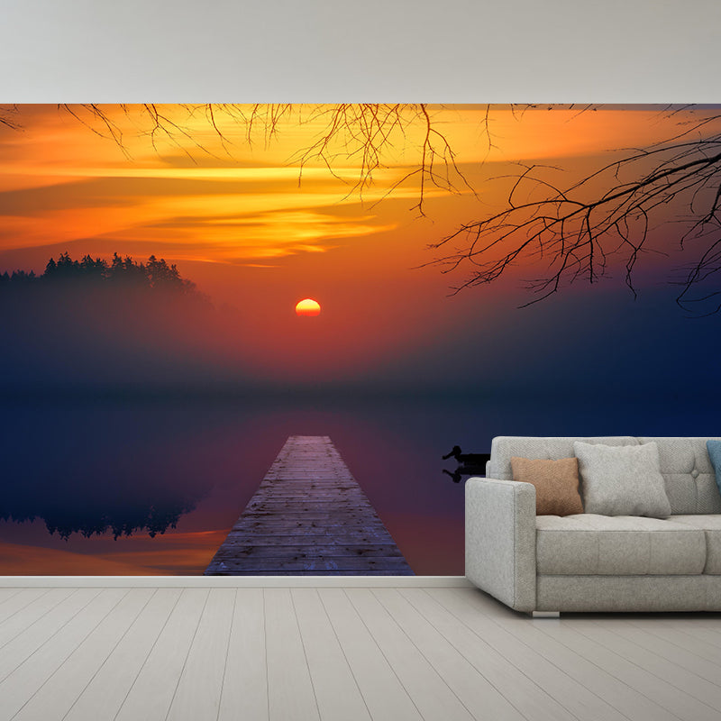 Modern Sky Landscapes Mural Environment Friendly Wall Art for Home Decor
