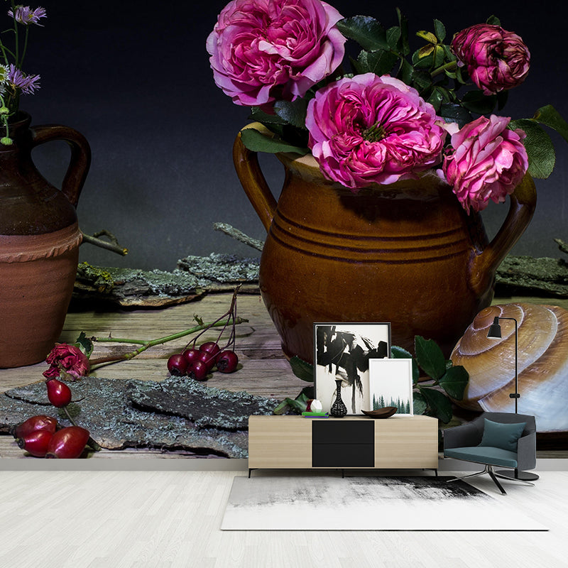 Photographie contemporaine de bouquet de couleurs douces pour la décoration de salon