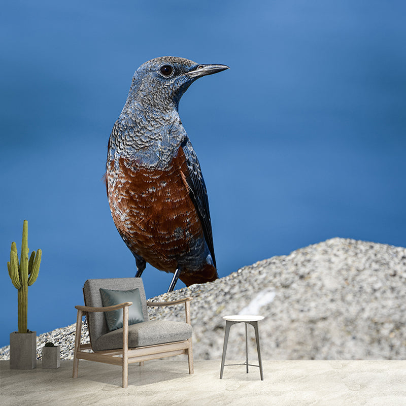 Throstle Moisture-Resistant Mural Wallpaper for Sitting Room, Customized Size Available