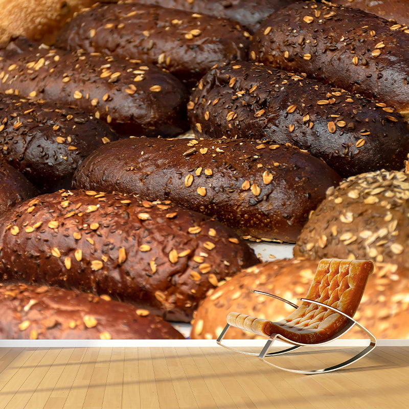 Delicious Food Mural Wallpaper for Cake Shop Wall Decor, Made to Measure