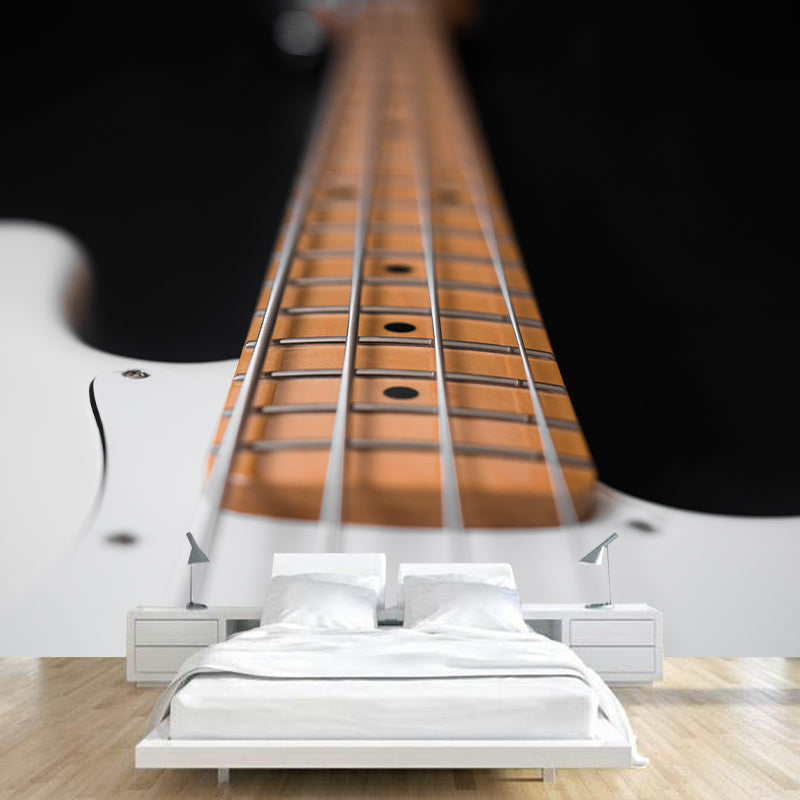 Guitar Musical Instrument Wall Mural Decal Modern Dreamy Bedroom Wall Decor