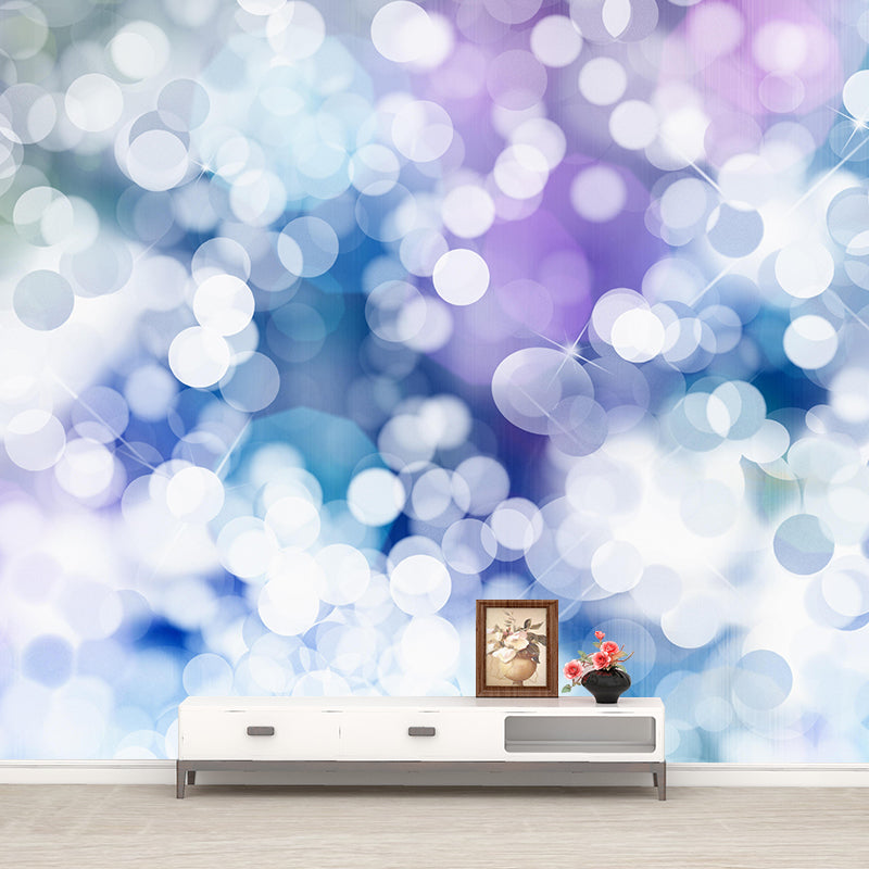 Bokeh Mural Wallpaper Moisture Resistant for Dining Room Wall Decor
