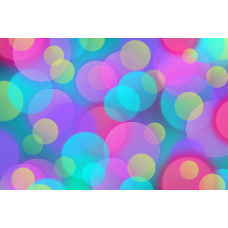 Contemporary Moisture Resistant Bokeh Mural Wall Covering for Living Room Wall Decor