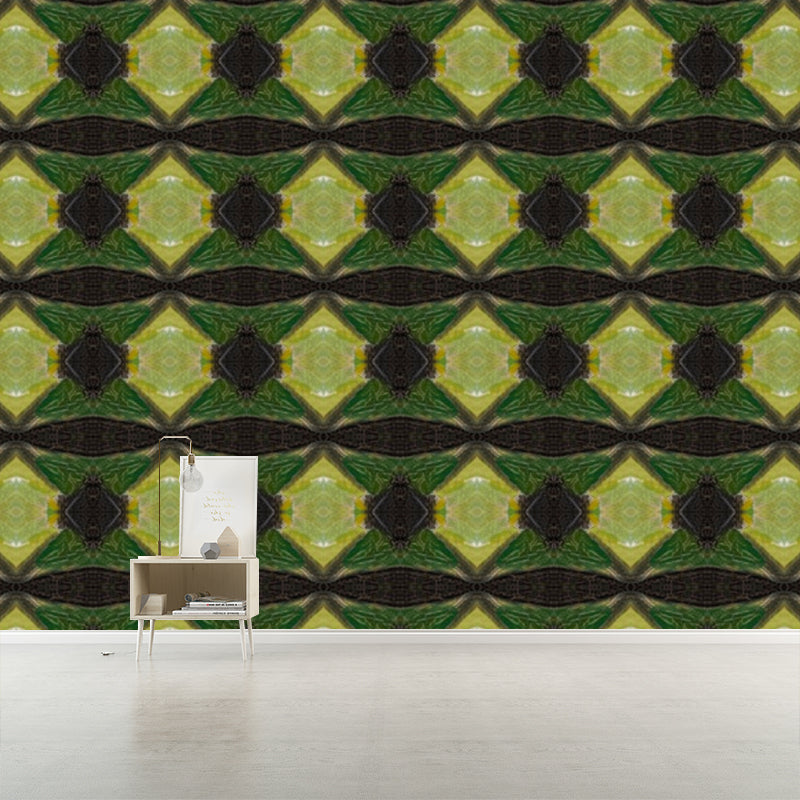 Geometric Patterns Wall Covering for Sleeping Room Home Decor, Made to Measure