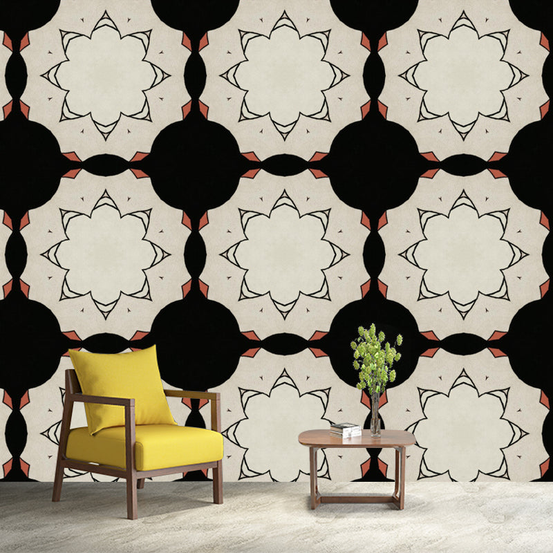 Geometric Patterns Wall Covering for Sleeping Room Home Decor, Made to Measure