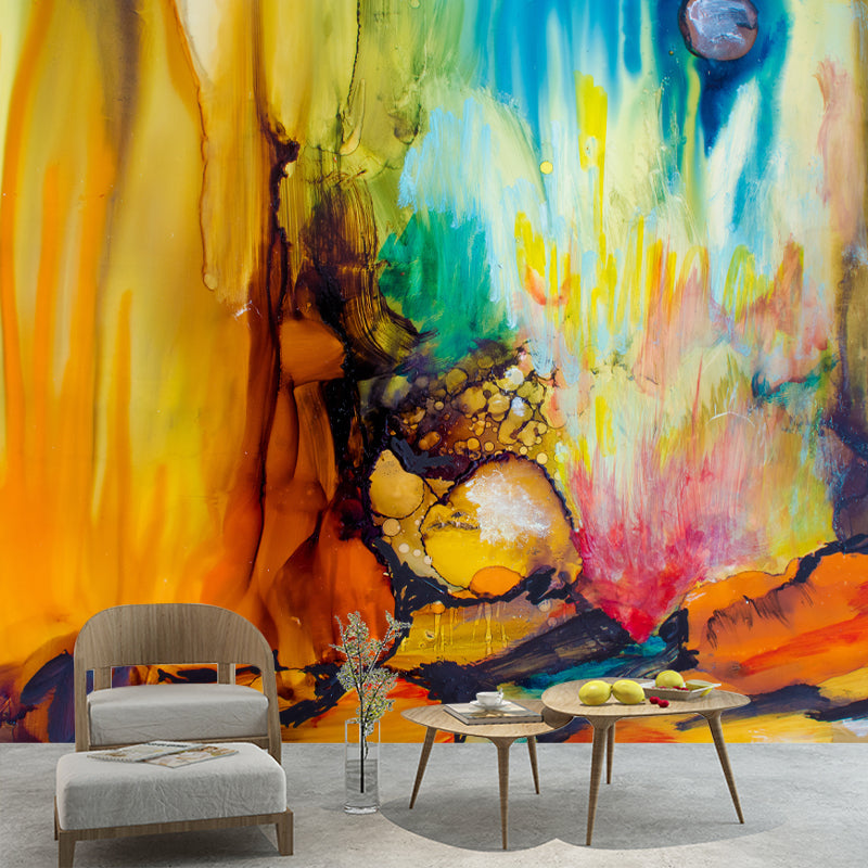 Abstract Wall Mural Personalized Minimalist Wall Covering for Living Room