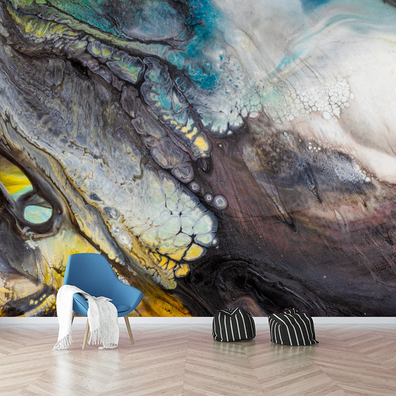 Abstract Wall Mural Personalized Minimalist Wall Covering for Living Room