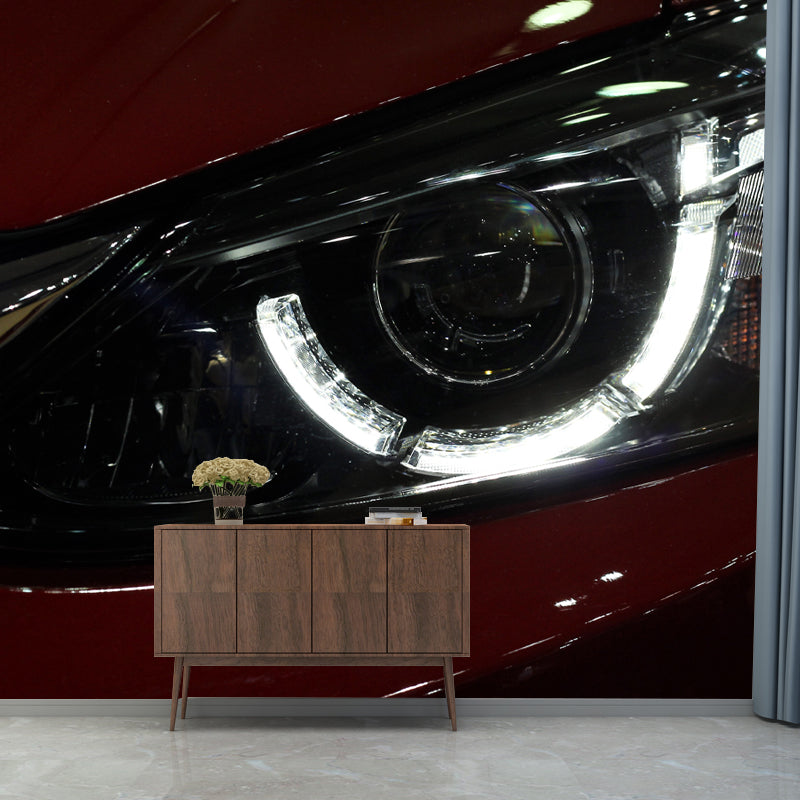 Car Mural for Boy's Bedroom Cool Wall Art, Moisture Resistant, Made to Measure