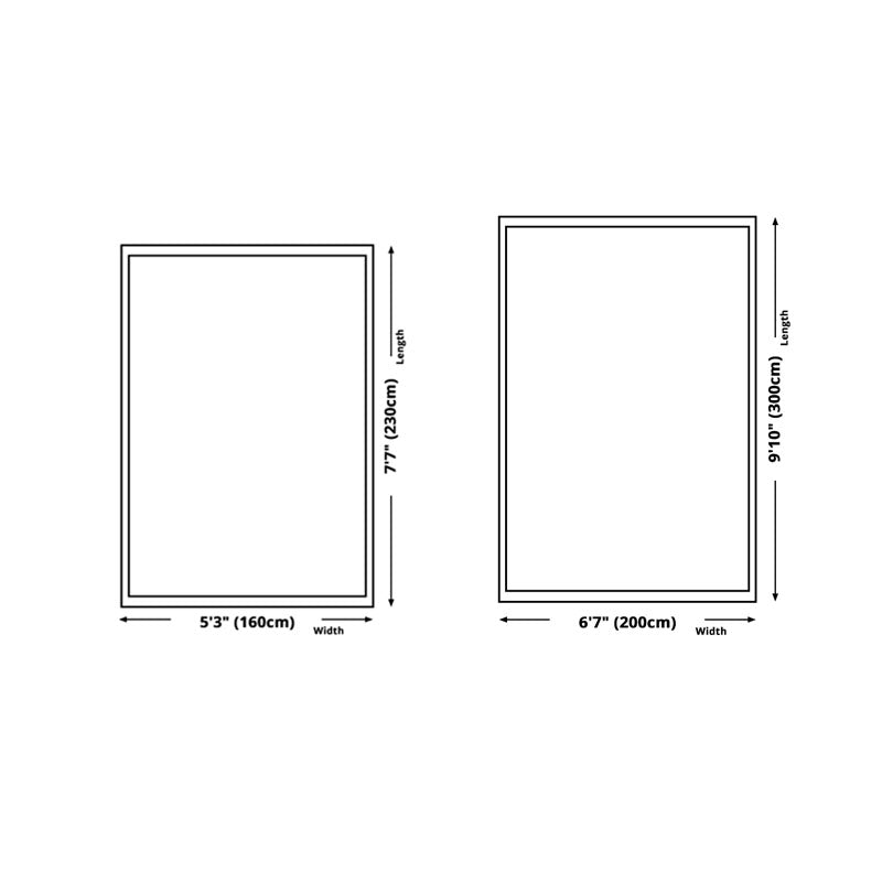 Modern Home Decoration Carpet Plaid Pattern Area Rug Polyester Non-Slip Backing Indoor Carpet