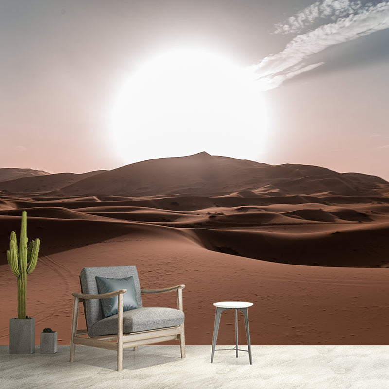 Modern Style Desert Wall Covering for Home Wall Decor Water Resistant, Made to Measure