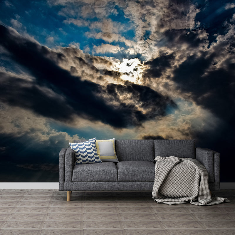 Changeable Sky Clound Mural Wall Paper Home Decorations for Kitchen Living Room Bedroom