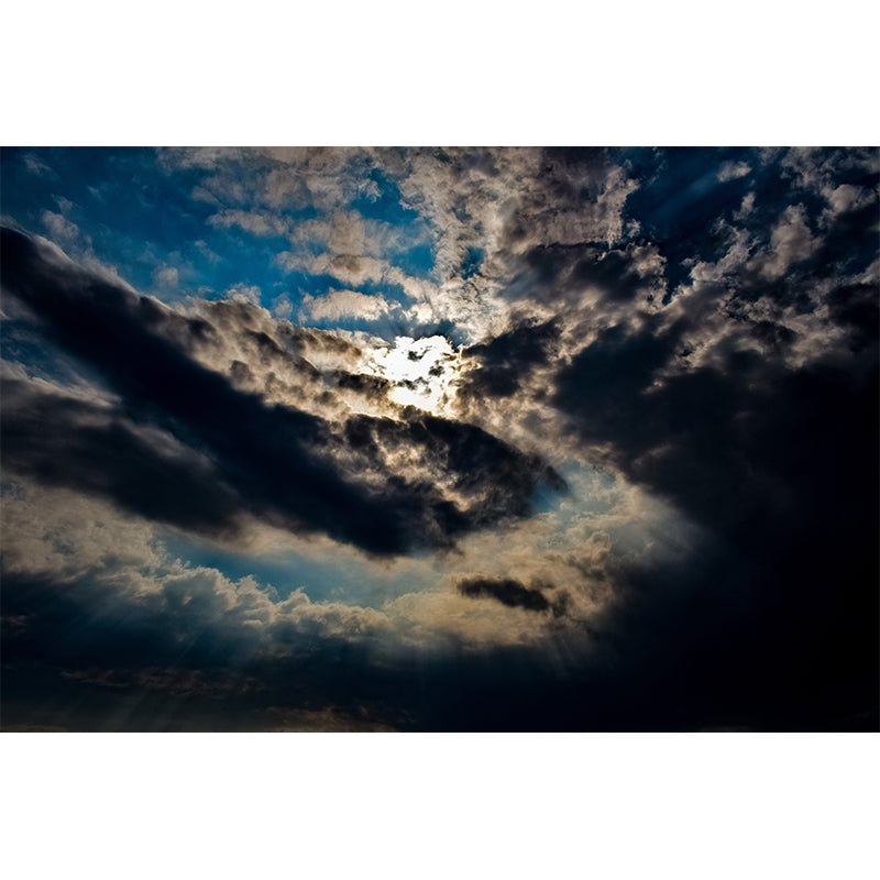 Changeable Sky Clound Mural Wall Paper Home Decorations for Kitchen Living Room Bedroom