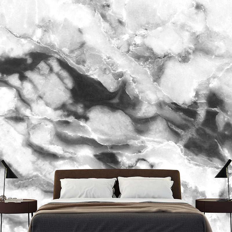 Abstract Mural Soft Color Stain Resistant Wall Art for Living Room, Water Resistant