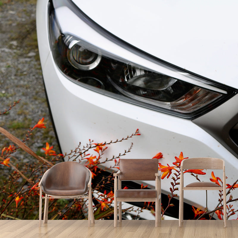 Car Wall Murals for Boys Bedroom Decoration Stain Resistant, Personalised Size