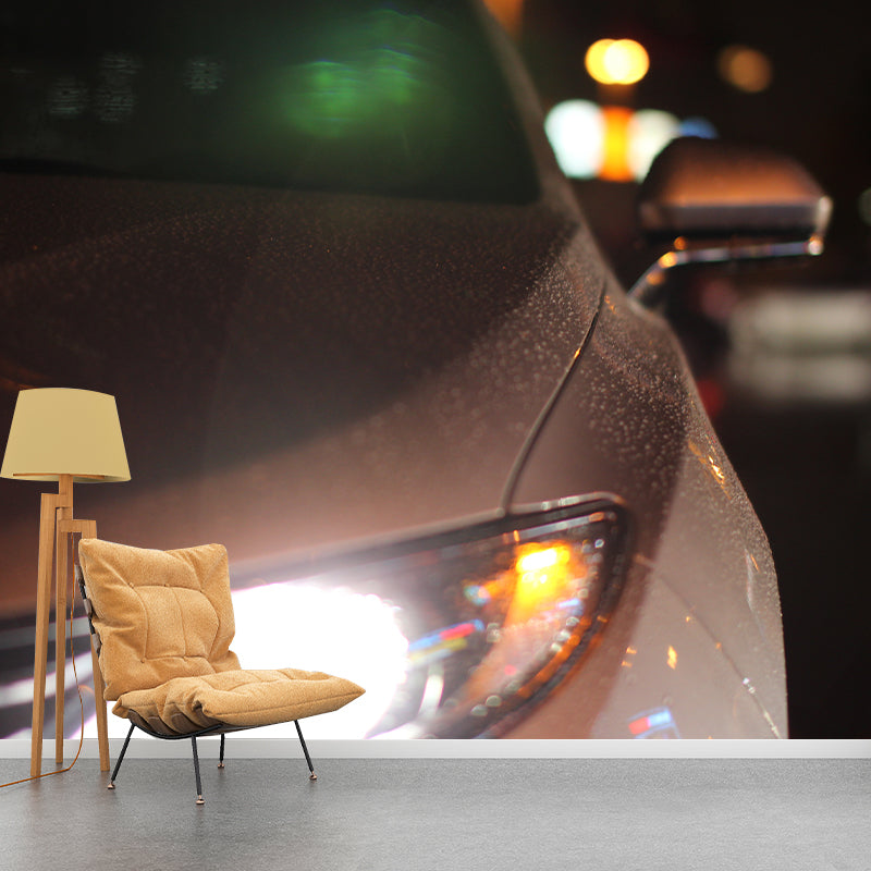 Car Wall Murals for Boys Bedroom Decoration Stain Resistant, Personalised Size