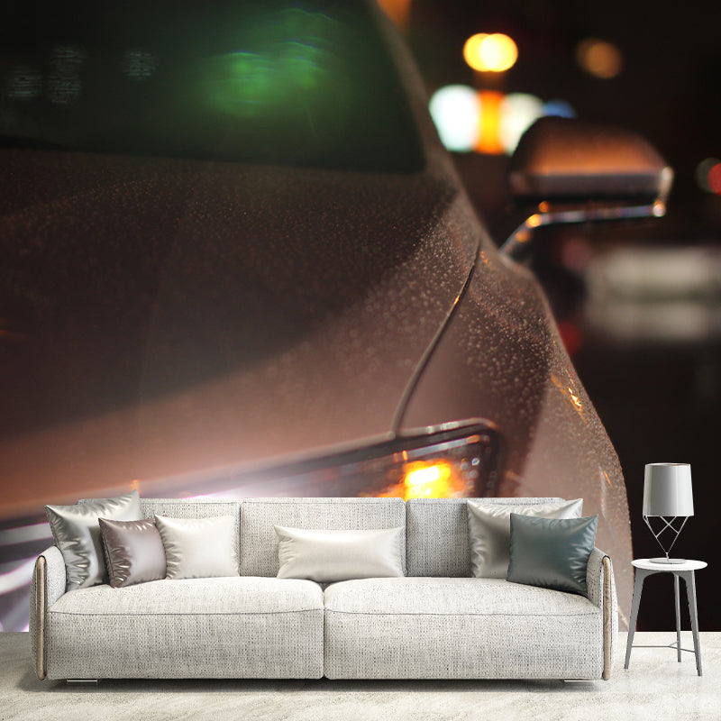 Car Wall Murals for Boys Bedroom Decoration Stain Resistant, Personalised Size