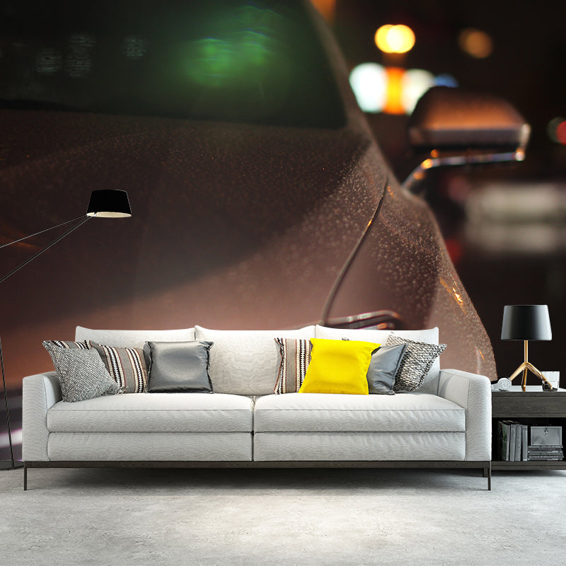 Car Wall Murals for Boys Bedroom Decoration Stain Resistant, Personalised Size