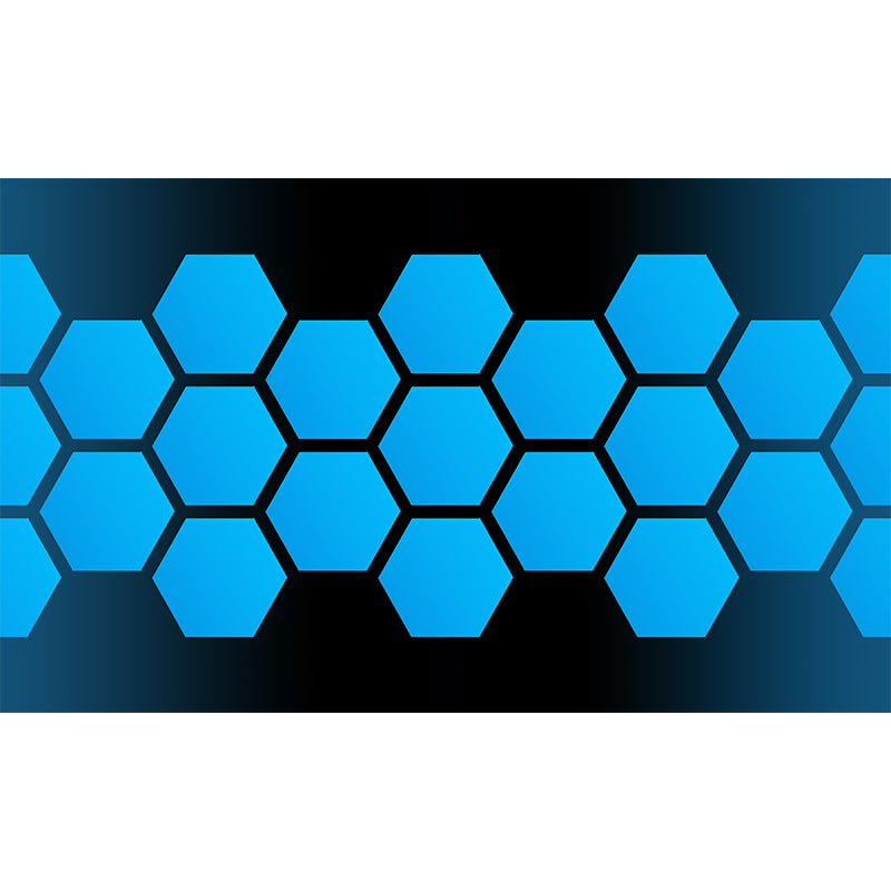 Hexagons Geometry Contemporary Mural Wallpaper for Home Decoration, Waterproofing