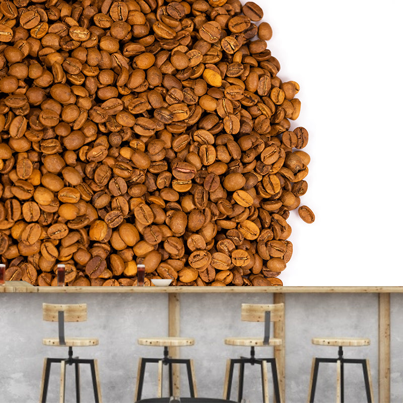 Soft Color Coffee Beans Mural Wallpaper Photography Restaurant Wall Mural