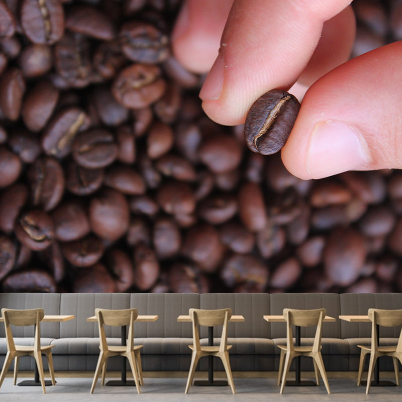 Soft Color Coffee Beans Mural Wallpaper Photography Restaurant Wall Mural