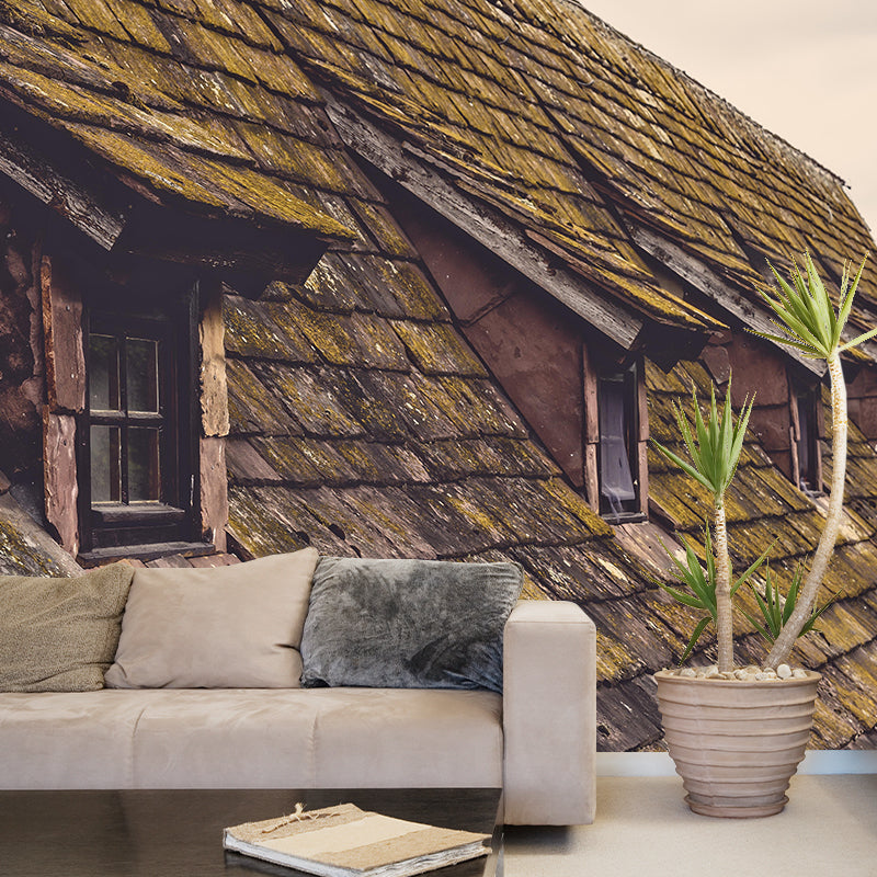 City Construction Mural Wallpaper Eco-friendly Contemporary for Decoration