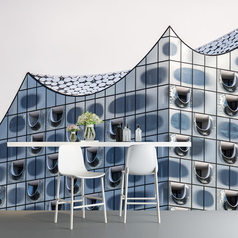 Photography Construction Mural Wallpaper Mildew Resistant Bedroom Decoration