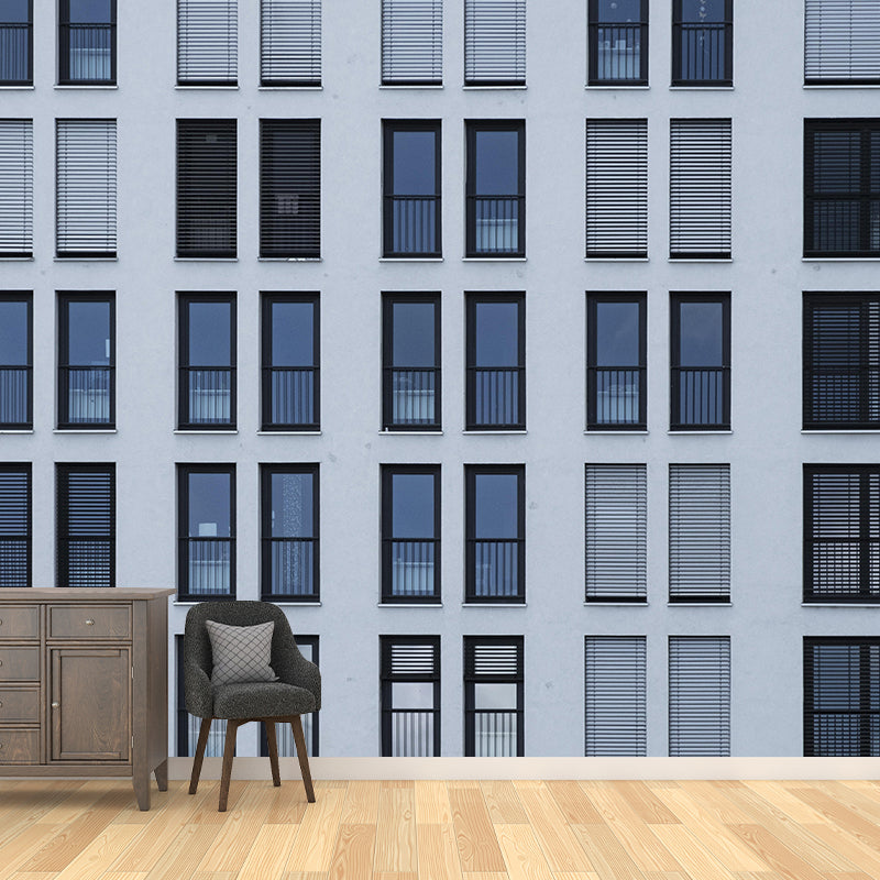 Construction Mural Wallpaper Eco-friendly Modern Living Room Decoration