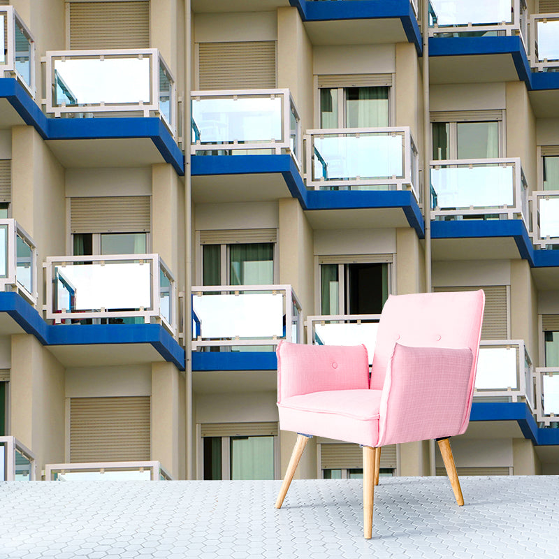 Skyscraper Mural Wallpaper Mildew Resistant Modern Sitting Room Decoration