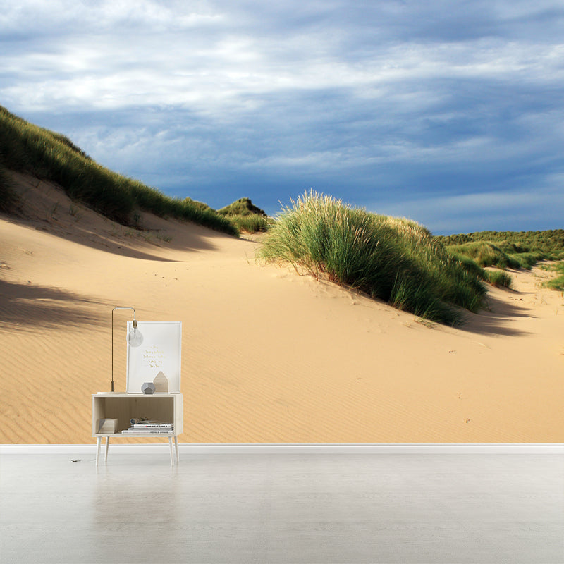 Desert Landscape Mural Wall Paper Home Decorations for Kitchen Living Room