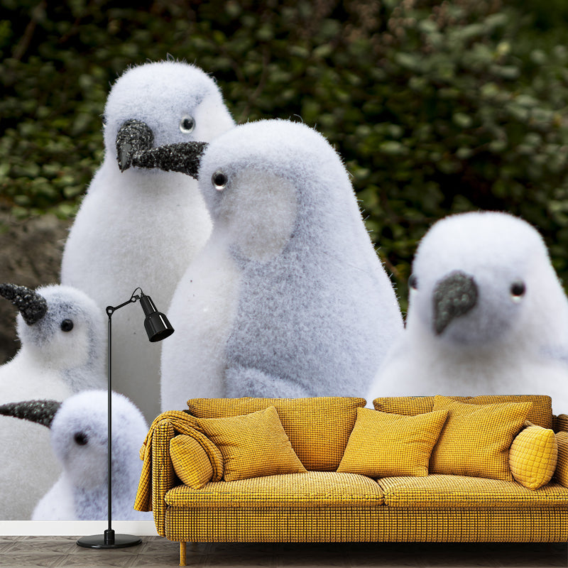 Penguin Animal Stain-Proof Wall Art for Home, Personalised Size, Waterproofing