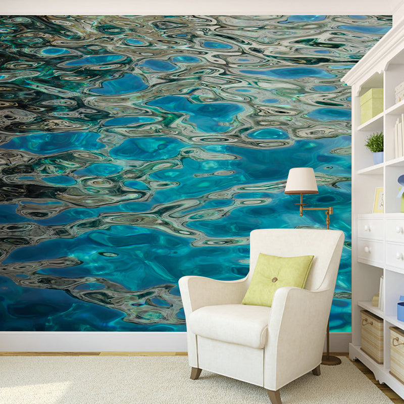 Customized Beautiful Sea Mural Mildew Resistant for Bedroom Decoration